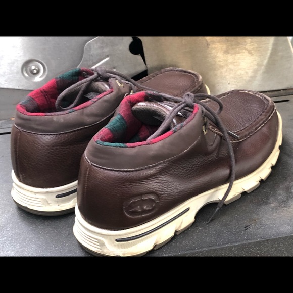 Marcecko Men’s Maroon Leather Slip On Shoes